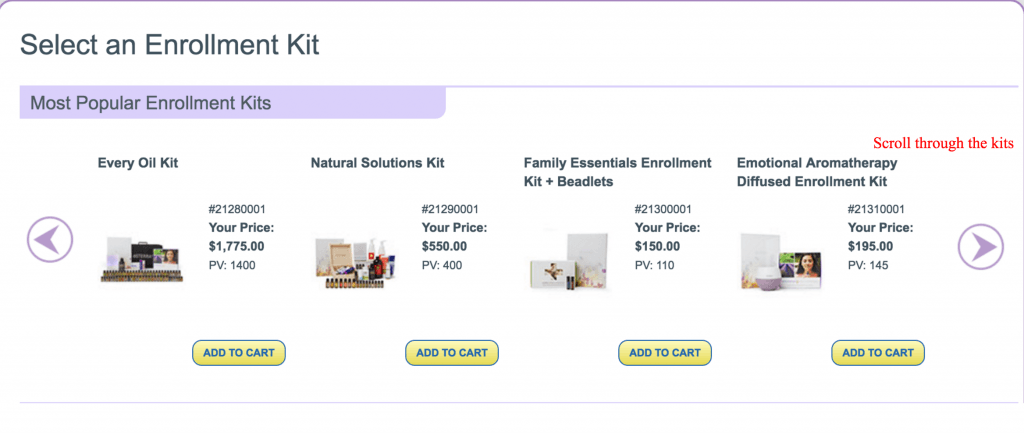 enrollment kit