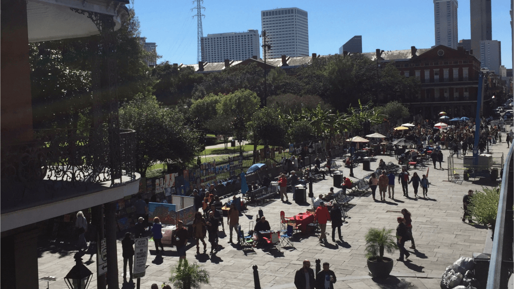 Jackson square new orleans